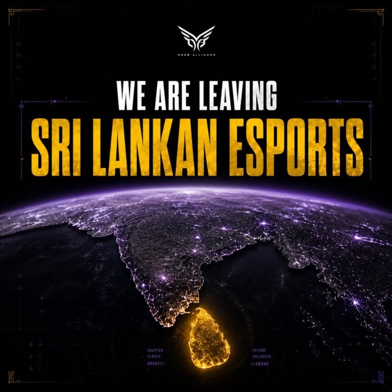 A New Chapter for Noob Alliance and Sri Lankan Esports