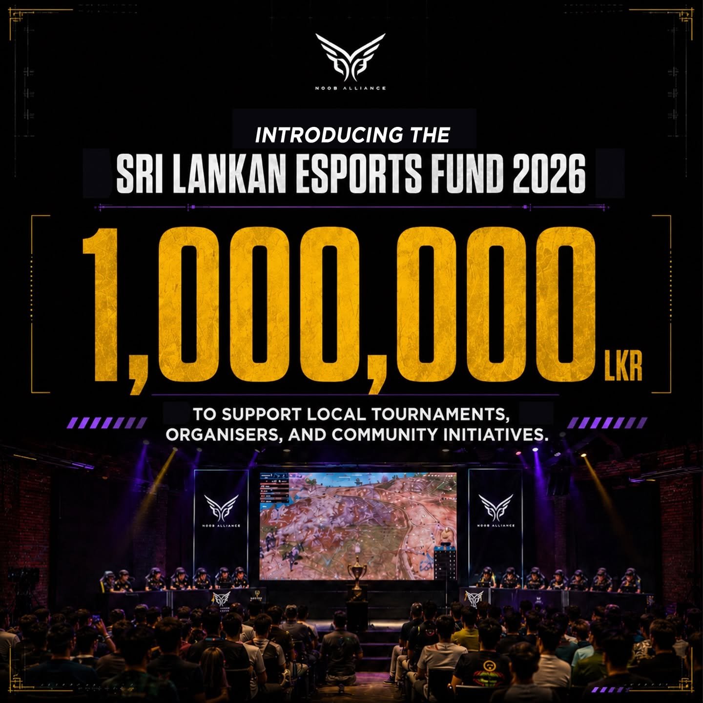 Noob Alliance local team transition to TLQ Esports statement artwork